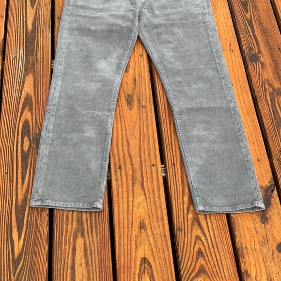 NWT Daily Blue by AG Boost Corduroy Jeans In Gray Size 29 /31 - Picture 3 of 15